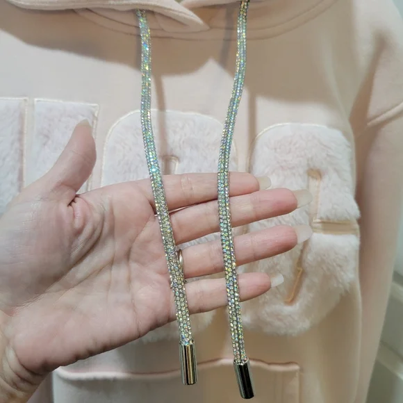 UGG REY FUZZY LOGO HOODIE - Picture 3 of 14